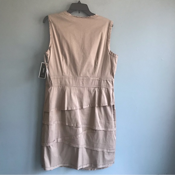 New Alfani Sleeveless Sheath Dress Size 16 - Picture 8 of 9